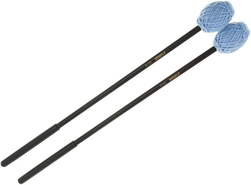 $49.99 / Pair

Sonor SCH16 Yarn Head Mallets will really allow your Orff instruments to sing. We recommended these mallets for Soprano or Alto Xylophones and Metallophones.

12.25" Plastic Shaft
Blue Yarn Head
Sold in pairs

